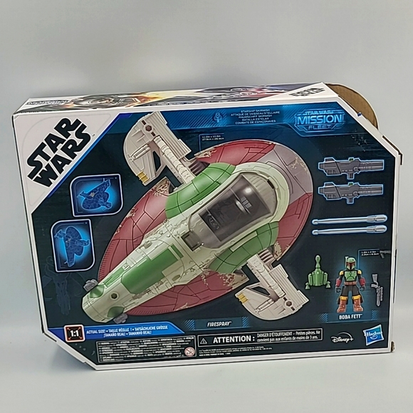 BN Star Wars Mission Fleet Boba Fett and Starship - Picture 2 of 3